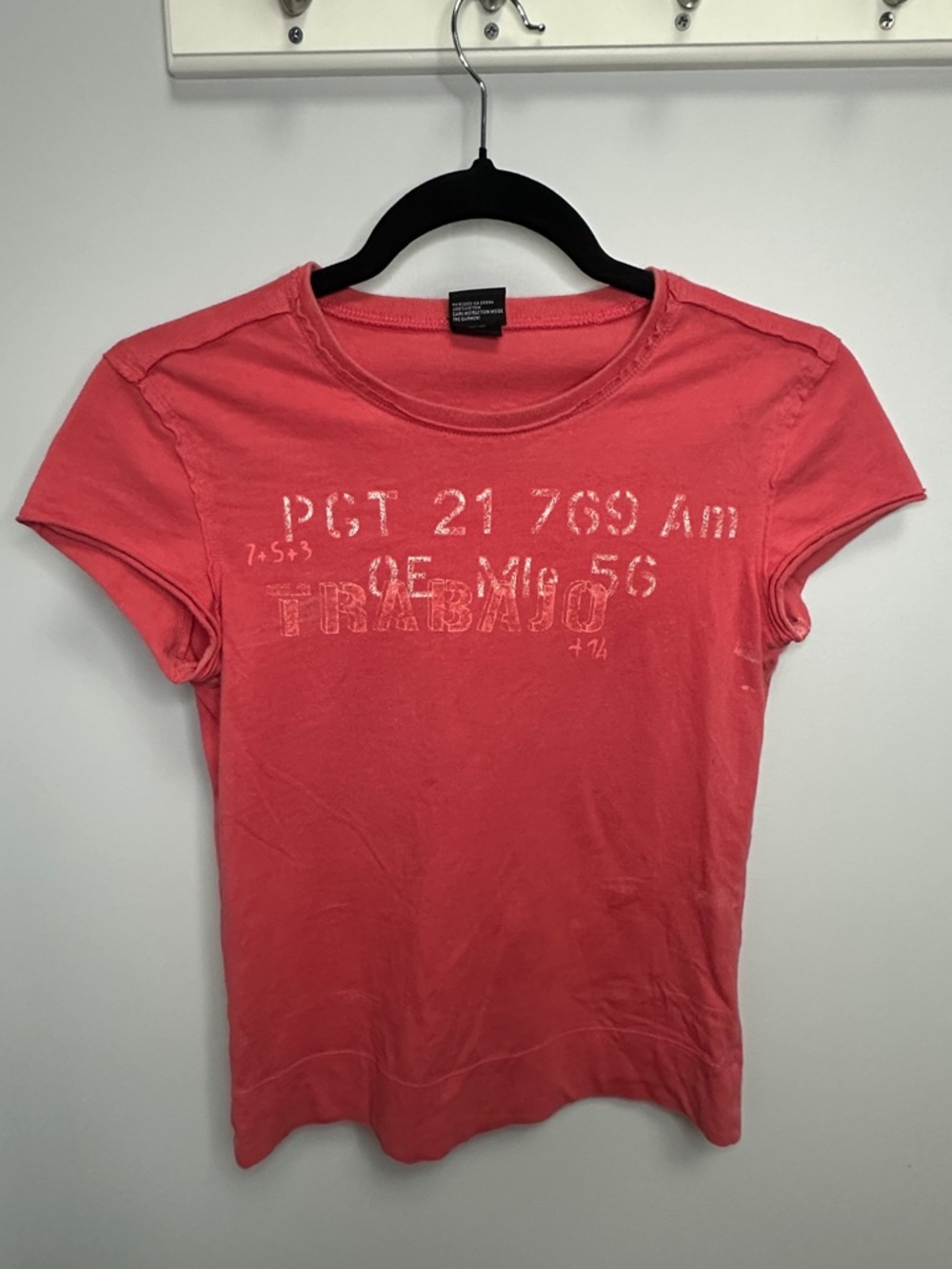 authentic vintage red diesel graphic tee
